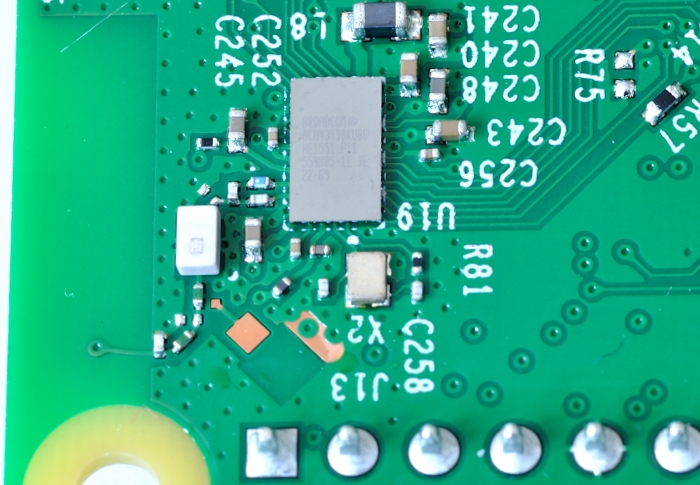 Raspberry Pi 3B WiFi/BT circuitry