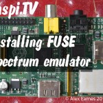 How to install Fuse ZX Spectrum emulator on raspberry pi
