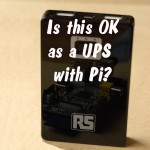 Testing RS 5200 mAh USB lithium battery pack as a UPS
