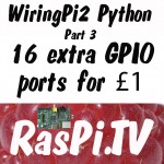 Using the MCP23017 port expander with WiringPi2 to give you 16 new GPIO ports - part 3
