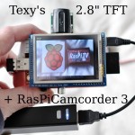 Texys 2.8 inch touchscreen with RasPiCamcorder - step 1