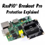 How does the RasPiO Breakout Pro protect your GPIO ports?