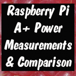 Raspberry Pi A+ power measurements
