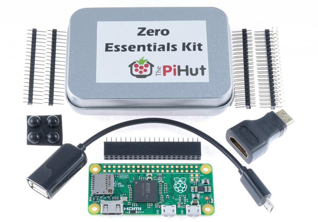 Raspberry Pi Zero - Essentials Kit from thePiHut.com