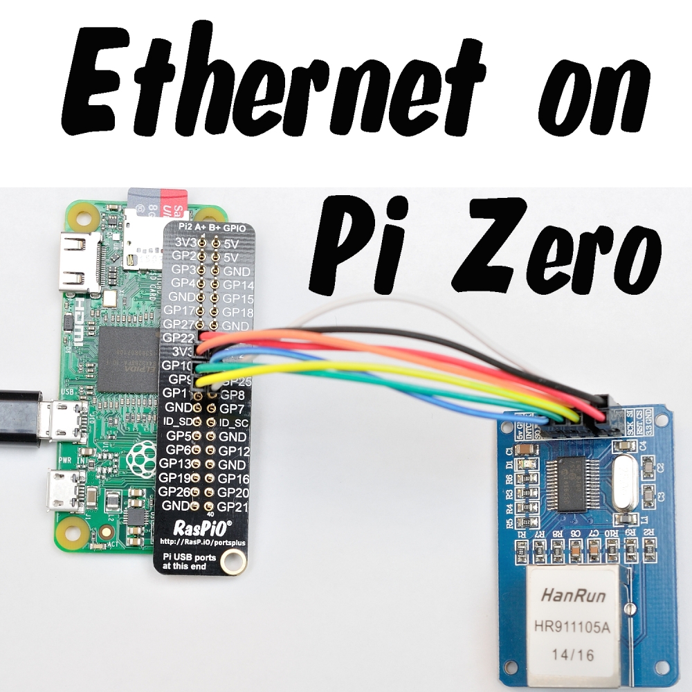 Ethernet On Zero – How To Put An Ethernet Port On Your RasPi.TV