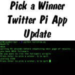 Twitter tweepy raspberry pi app
