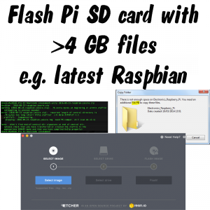 How to Flash an SD Card with Larger than 4GB Image – Raspbian September
