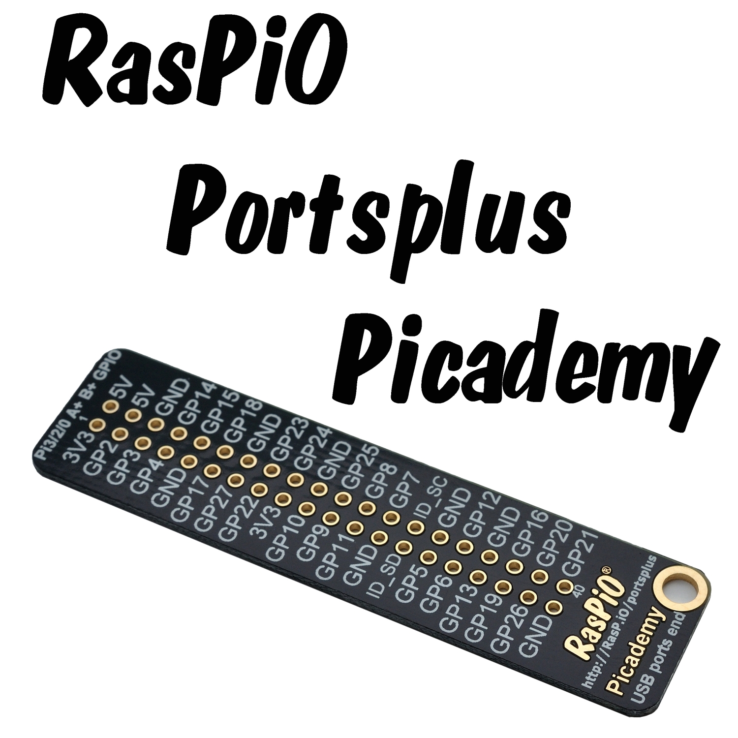 RT40840 portsplus picademy pour Raspberry Pi RASPIO
