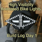 High Visibility Cycle Lights with Raspberry Pi, ESP8266 & RasPiO InsPiRing – Day 1