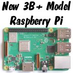 New Raspberry Pi model 3B+ 1.4 GHz, 330Mbit Ethernet, 802.11ac, PoE