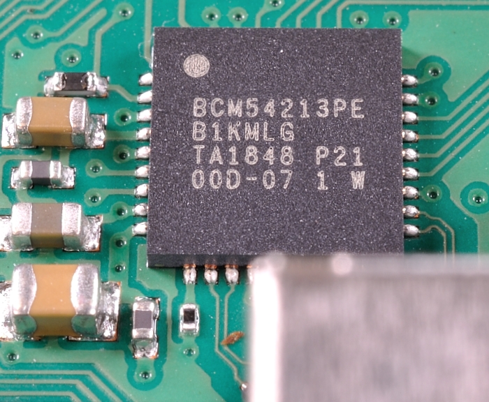 BCM54213 Gigabit ethernet controller